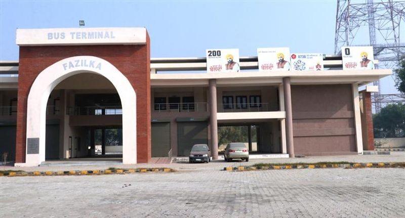 Fazilka Bus Terminal — Inaugurated, Then Turned Into a Parking Lot