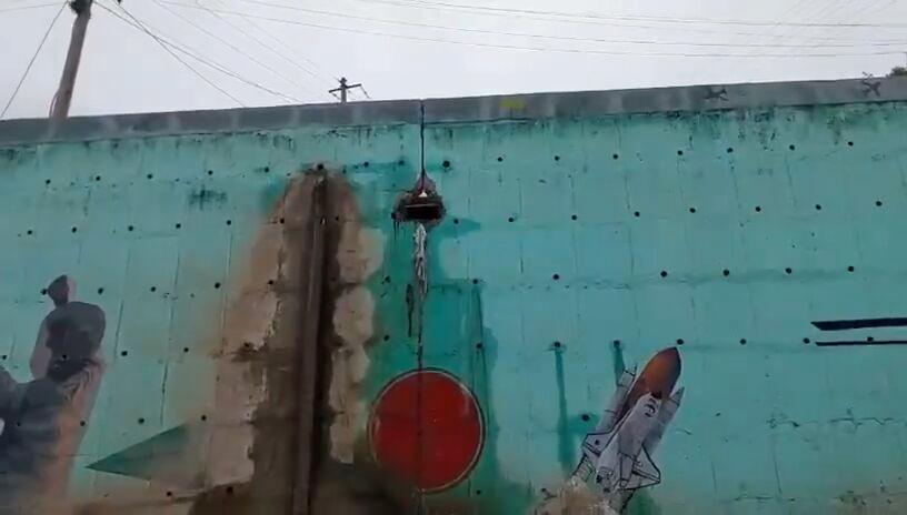 Gaganpahad Underpass — Flooding From a Breached Retaining Wall