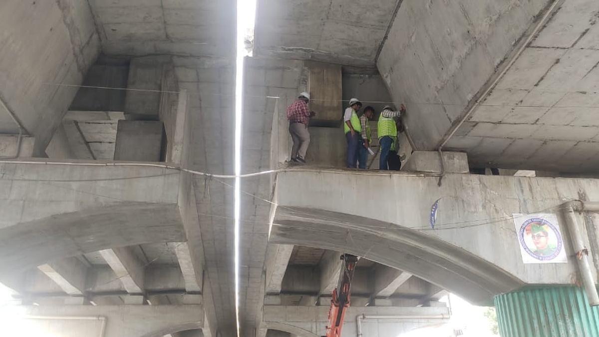 Hosur Flyover Structural Shift and Crack