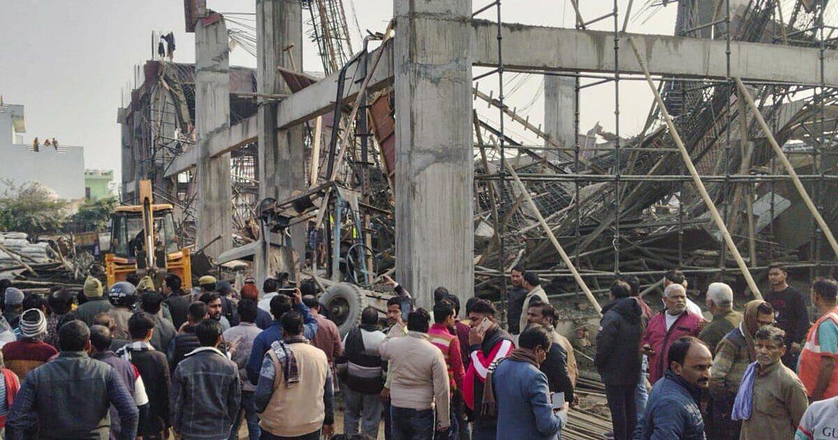 Kannauj Railway Station Building Collapse