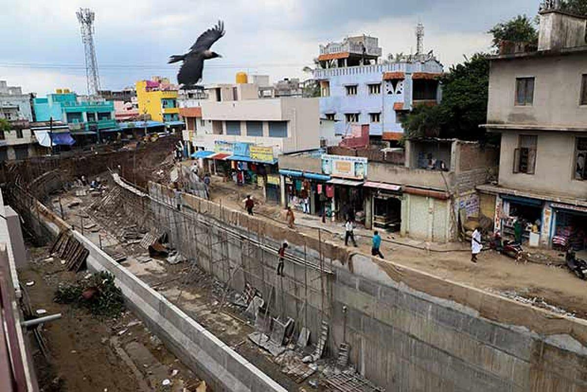 Korattur Railway Station Subway — Years-Long Delay