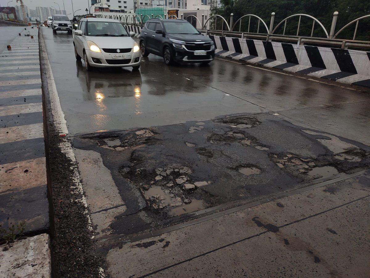 Koyambedu Flyover Cracks and Corrosion