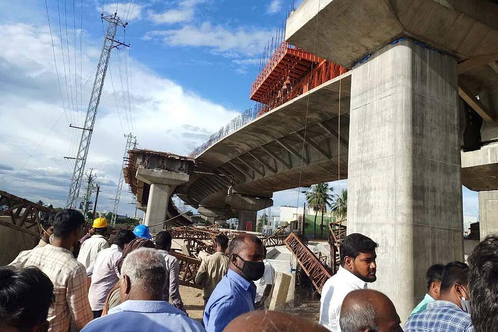 Madurai–Natham Highway Flyover Collapse — photo 2