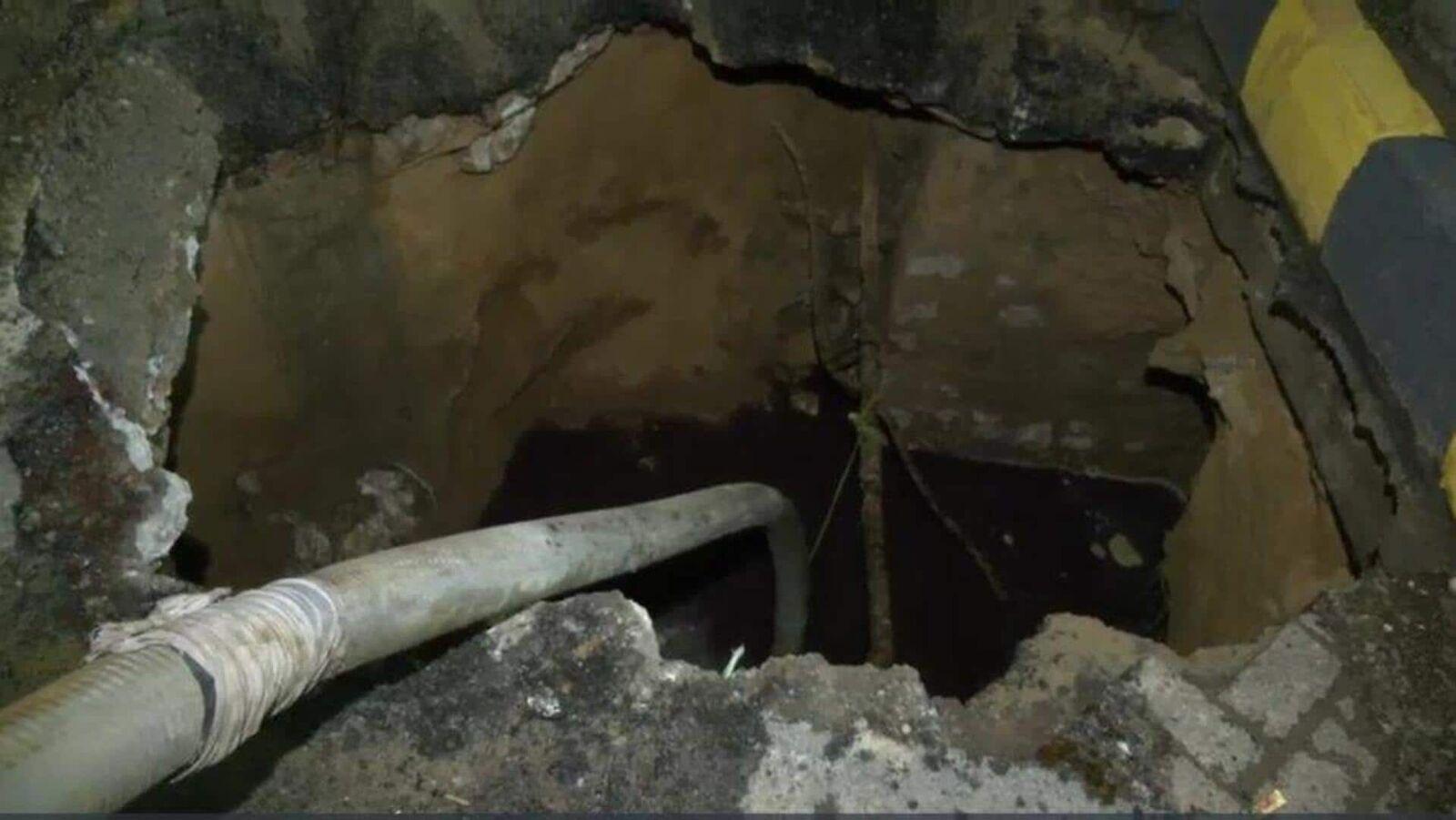 Mirza Ismail (MI) Road 12-Foot Crater After Monsoon Rain