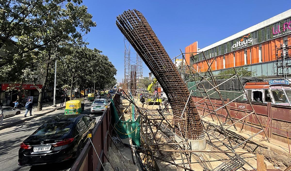 Namma Metro (BMRCL) under-construction pillar collapse