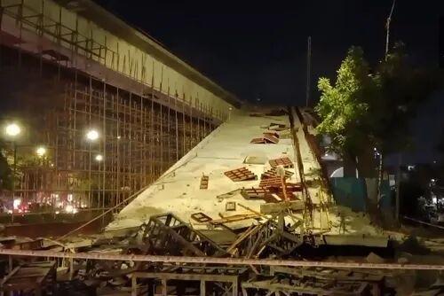 Nanganallur Under-Construction Flyover Collapse