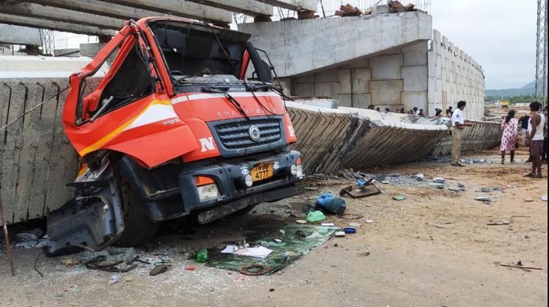 NH-16 Flyover Beam Collapse