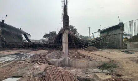 NH-365BG Underpass Bridge Slab Collapse