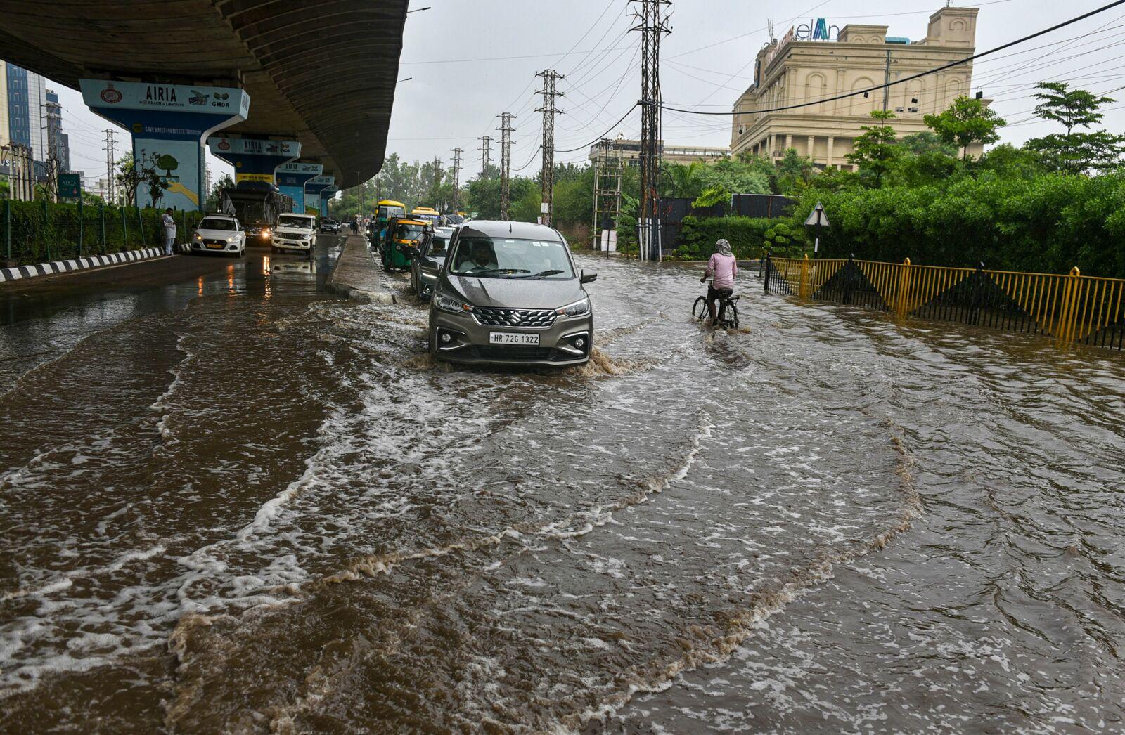 Recurring monsoon waterlogging of underpasses