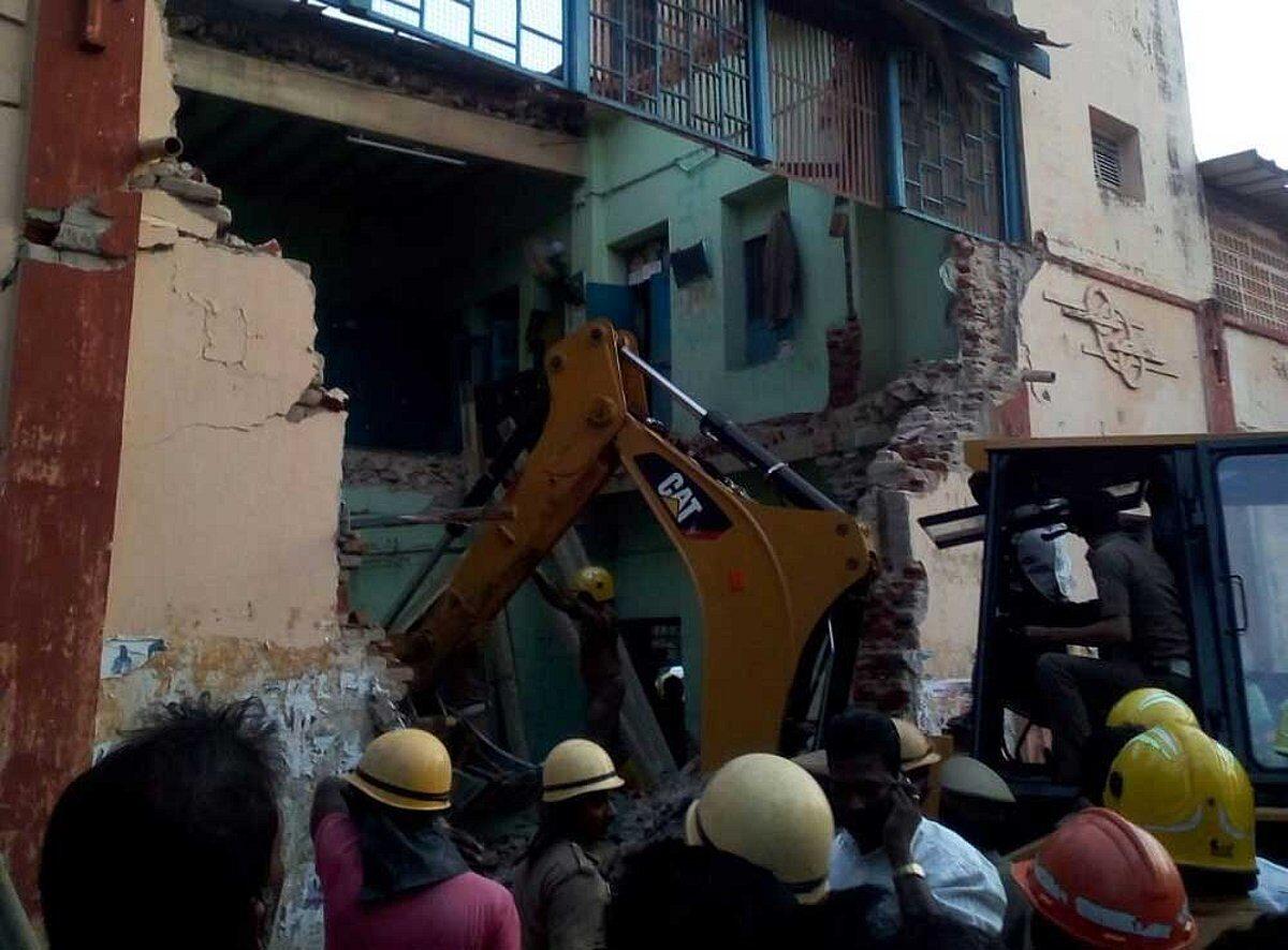TNSTC Porayar Depot — Roof Collapse